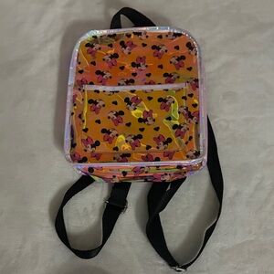 Disney Minnie Mouse Backpack - Pink and Black